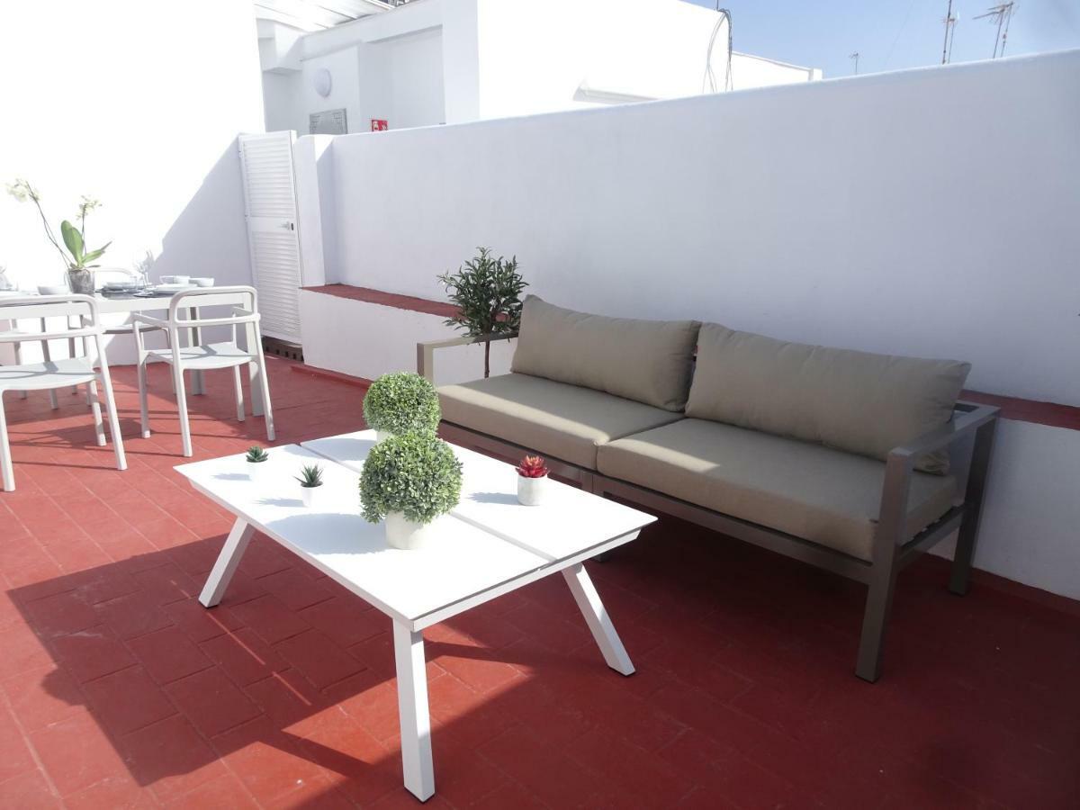 Atico Terraza Cadiz Centro Ascensor Playa De La Caleta Apartment Exterior photo